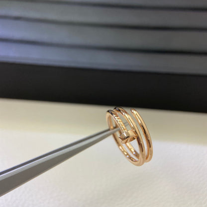 [LUXE]SMOOTH THREE-BAND NAIL RING