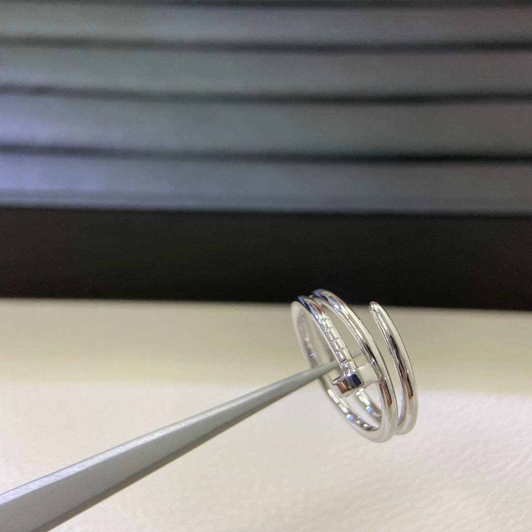 [LUXE]SMOOTH THREE-BAND NAIL RING