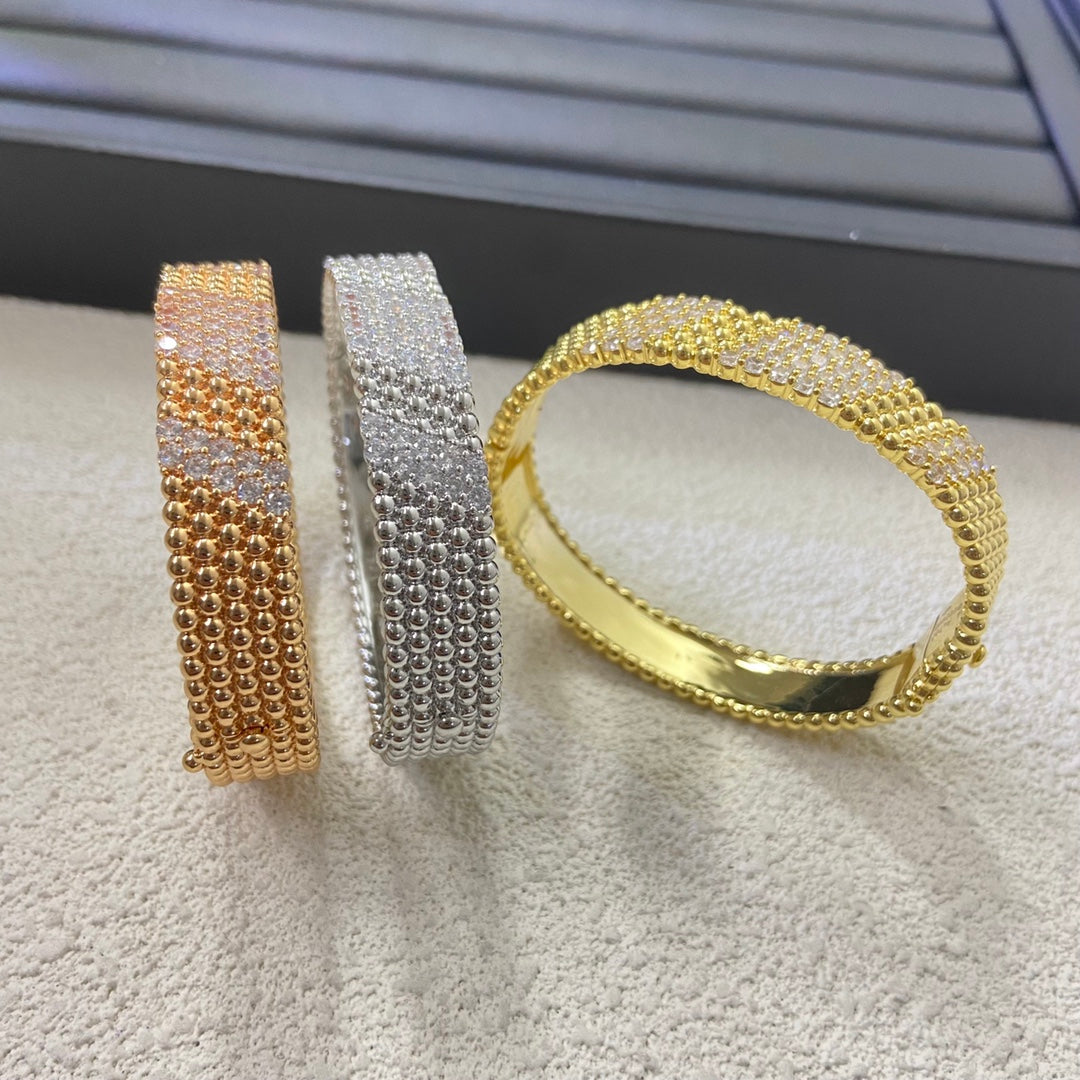 [LUXE]  FIVE-ROW DIAMOND BRACELET