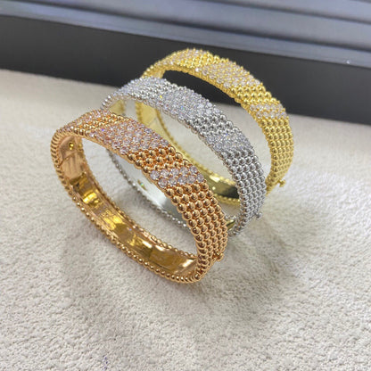 [LUXE]  FIVE-ROW DIAMOND BRACELET