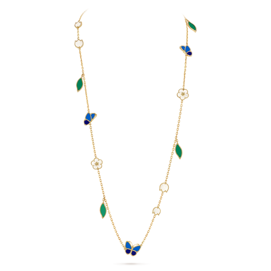 [LUXE] 26 NEW CLOVER 15 MOTIFS LUCKY NECKLACE