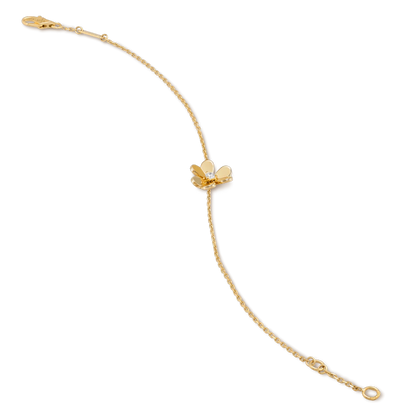 [LUXE]FRIVOLE GOLD FLOWER BRACELET