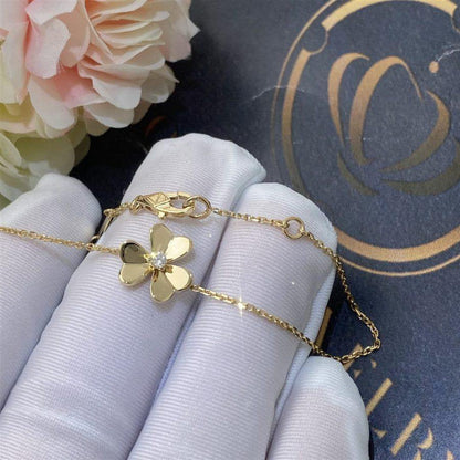 [LUXE]FRIVOLE GOLD FLOWER BRACELET