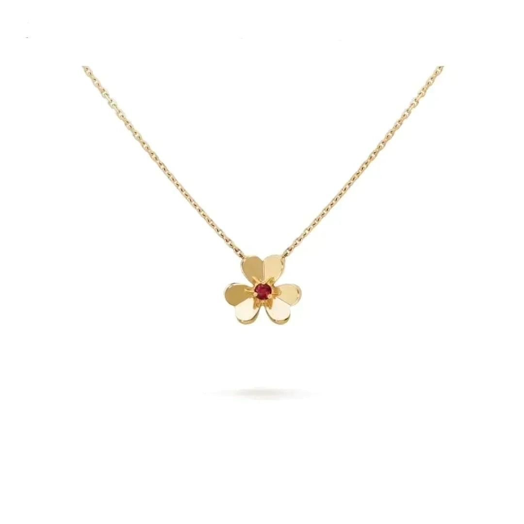 [LUXE]FRIVOLE GOLD FLOWER NECKLACE