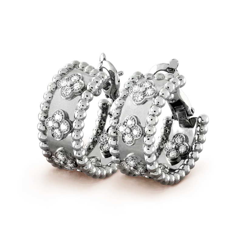 [LUXE]PERLEE DIAMOND EARRINGS