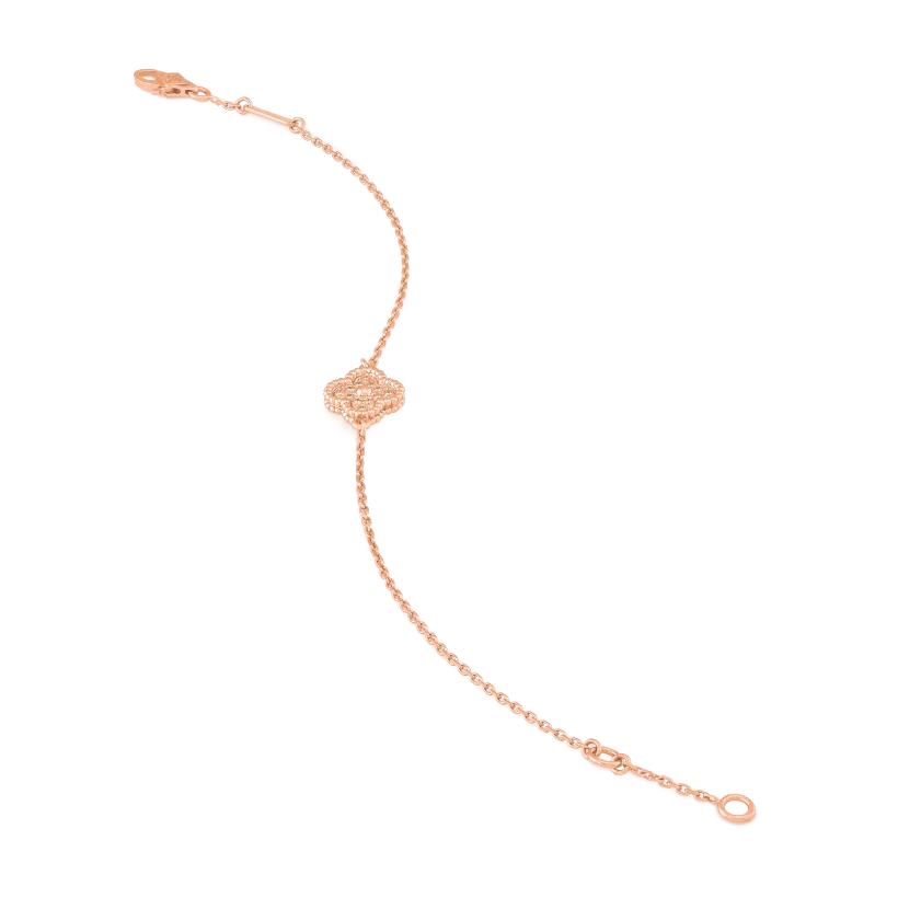[LUXE]CLOVER SINGLE FLOWER BRACELET