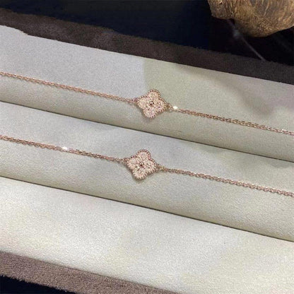 [LUXE]CLOVER SINGLE FLOWER BRACELET