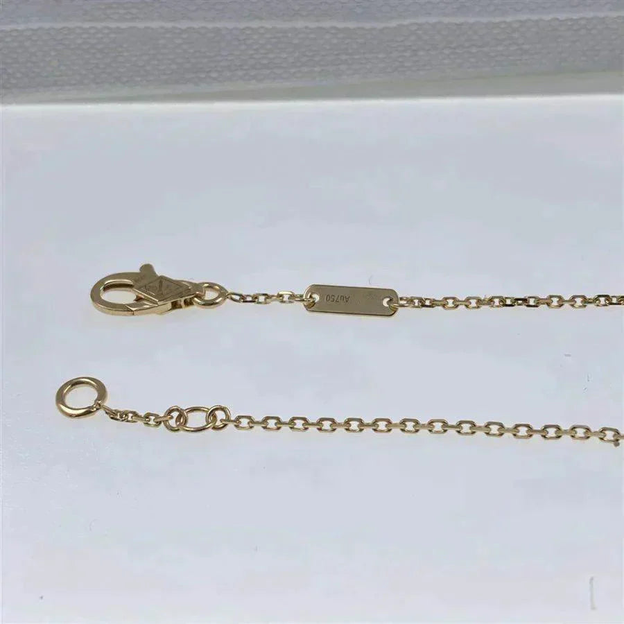 [LUXE]CLOVER  CARNELIAN SINGLE FLOWER BRACELET