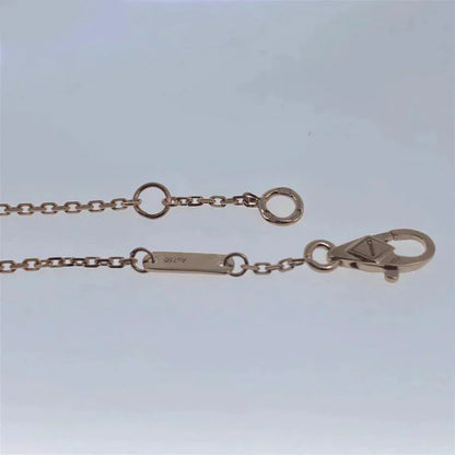 [LUXE]CLOVER WHITE MOP SINGLE FLOWER BRACELET
