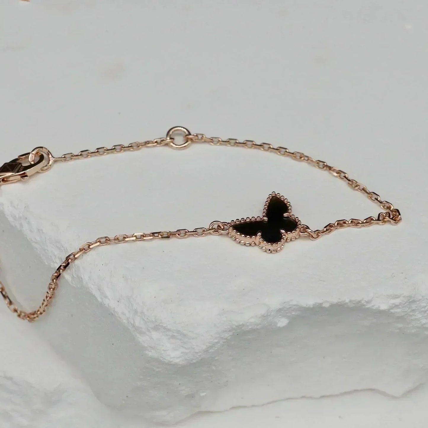 [LUXE]BUTTERFLY ONYX  BUTTERFLY BRACELET