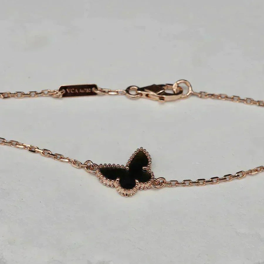 [LUXE]BUTTERFLY ONYX  BUTTERFLY BRACELET