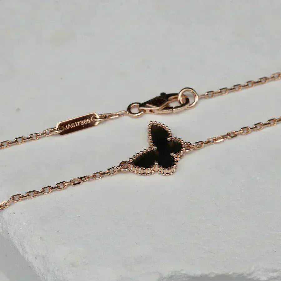 [LUXE]BUTTERFLY ONYX  BUTTERFLY BRACELET