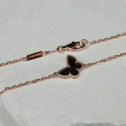[LUXE]BUTTERFLY ONYX  BUTTERFLY BRACELET