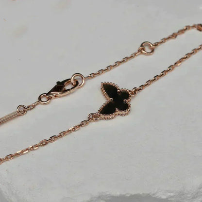 [LUXE]BUTTERFLY ONYX  BUTTERFLY BRACELET