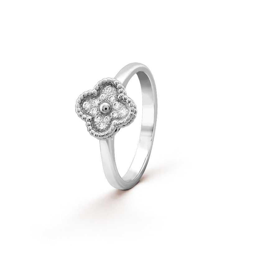 [LUXE]CLOVER DIAMOND RING