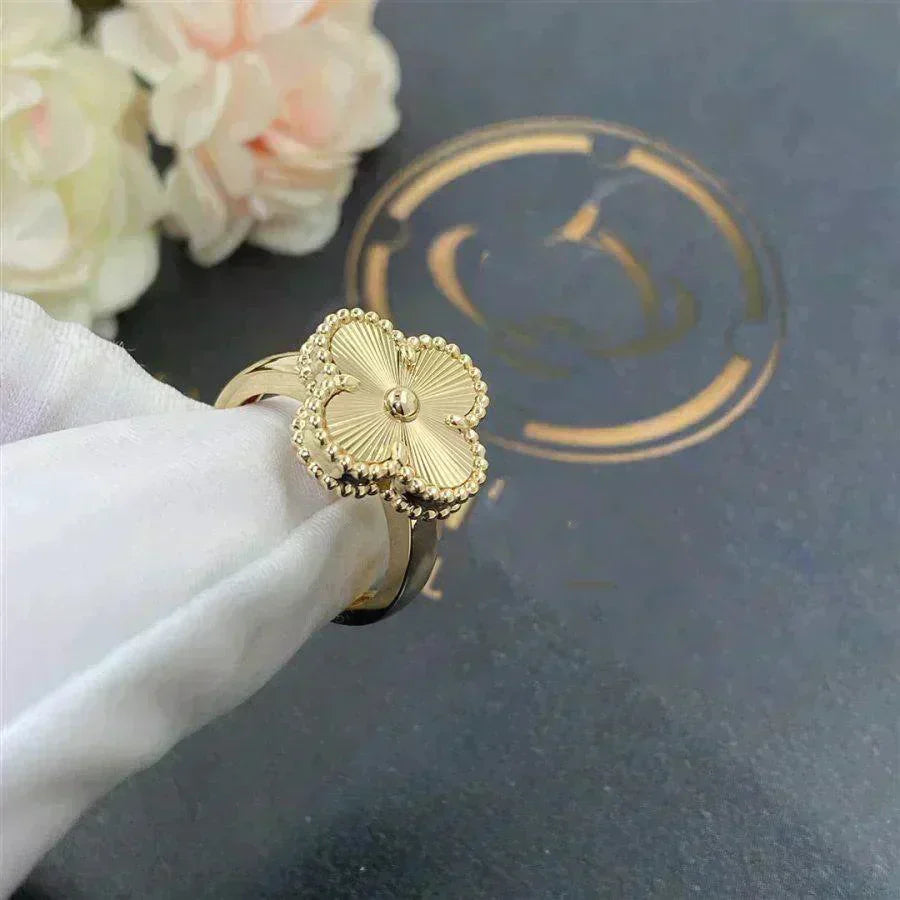 [LUXE]CLOVER GOLD RING