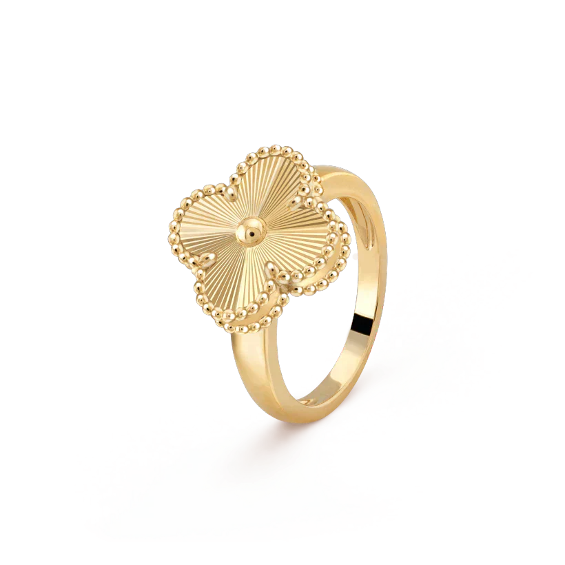[LUXE]CLOVER GOLD RING