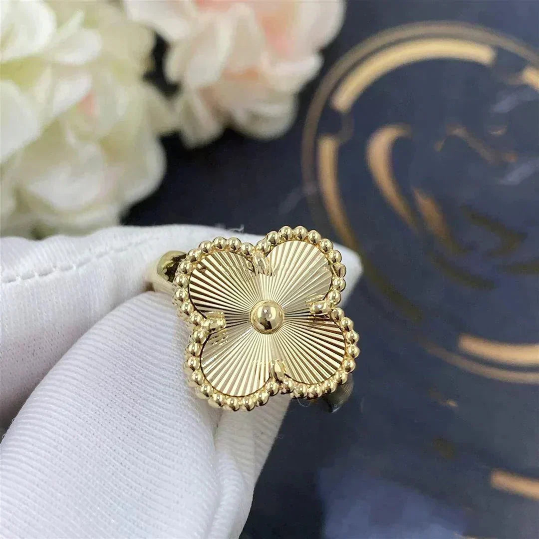 [LUXE]CLOVER GOLD RING