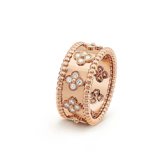 [LUXE]CLOVER KALEIDOSCOPE RING 10MM